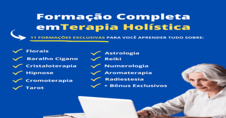 Formação Completa em 32 Terapias Holísticas pelo preço de 1.